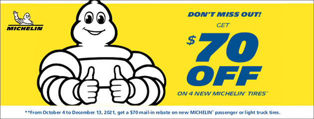 Michelin Tire Coupon