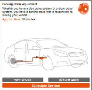 Parking Brake Adjustments