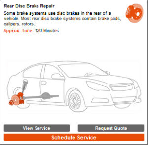Rear Disc Brake Repairs